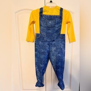 Size Small kids youth  minion costume